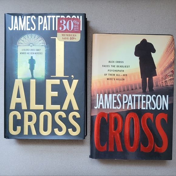 JAMES PATTERSON First Editions Cross Book Bundle - Picture 2 of 7